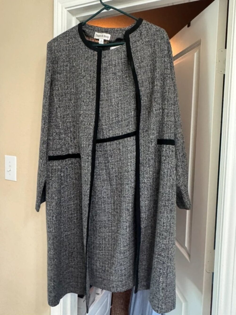 2 piece dress and jacket